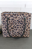 Leopard Waterproof Canvas Toiletry Bag